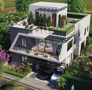 About The Square Luxury Villa