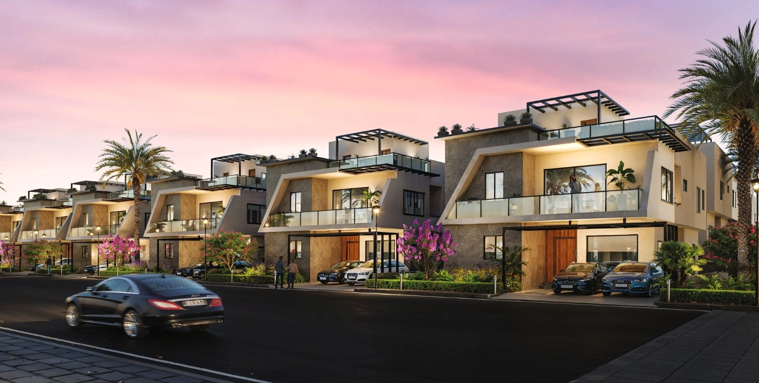 The Square luxury villas exterior